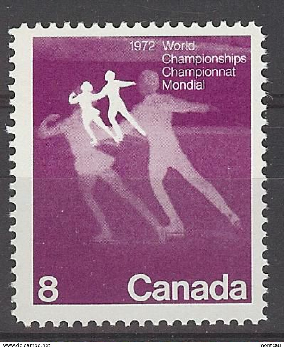 Canada 1972. Patinaje . Sc=559 (**) - Neufs