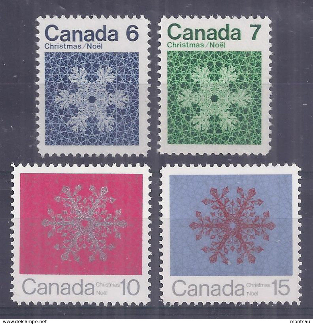 Canada 1971. Navidad . Sc=554-57 (**) - Neufs