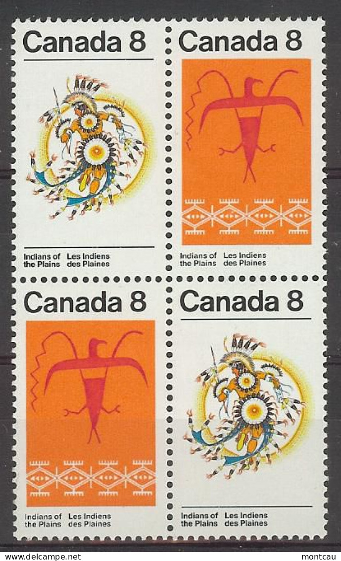 Canada 1973. Indios Canadienses . Sc=565-66 (**) - Neufs