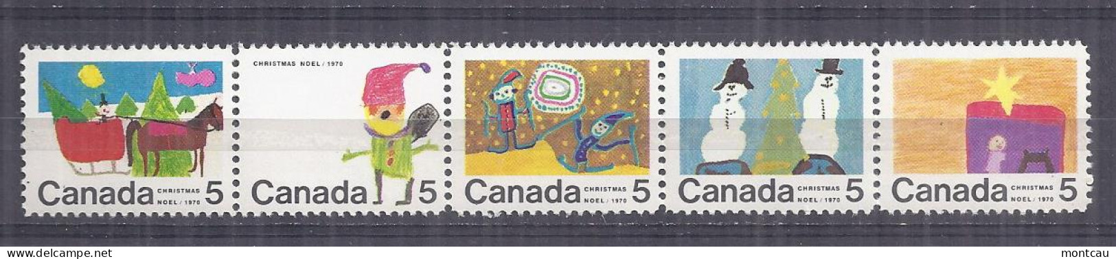 Canada 1970. Navidad . Sc=527a (**) - Neufs