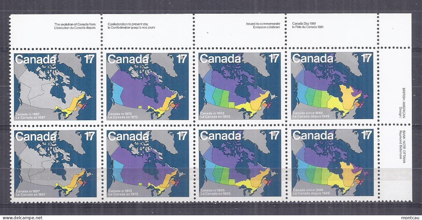 Canada 1981. Dia Del Canada . Sc=890-93 (**) - Neufs