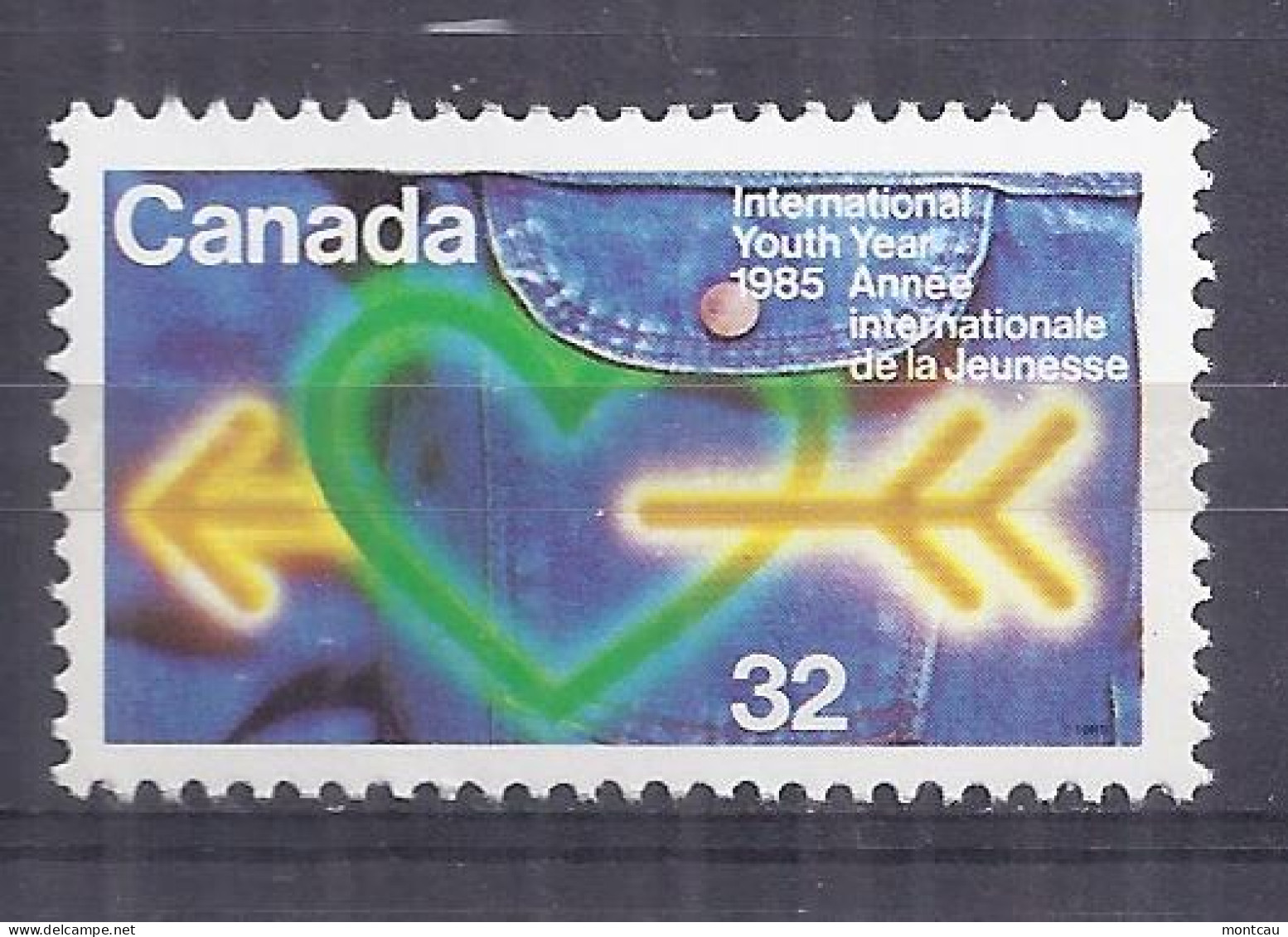 Canada 1985. A De La Juventud . Sc=1045 (**) - Neufs