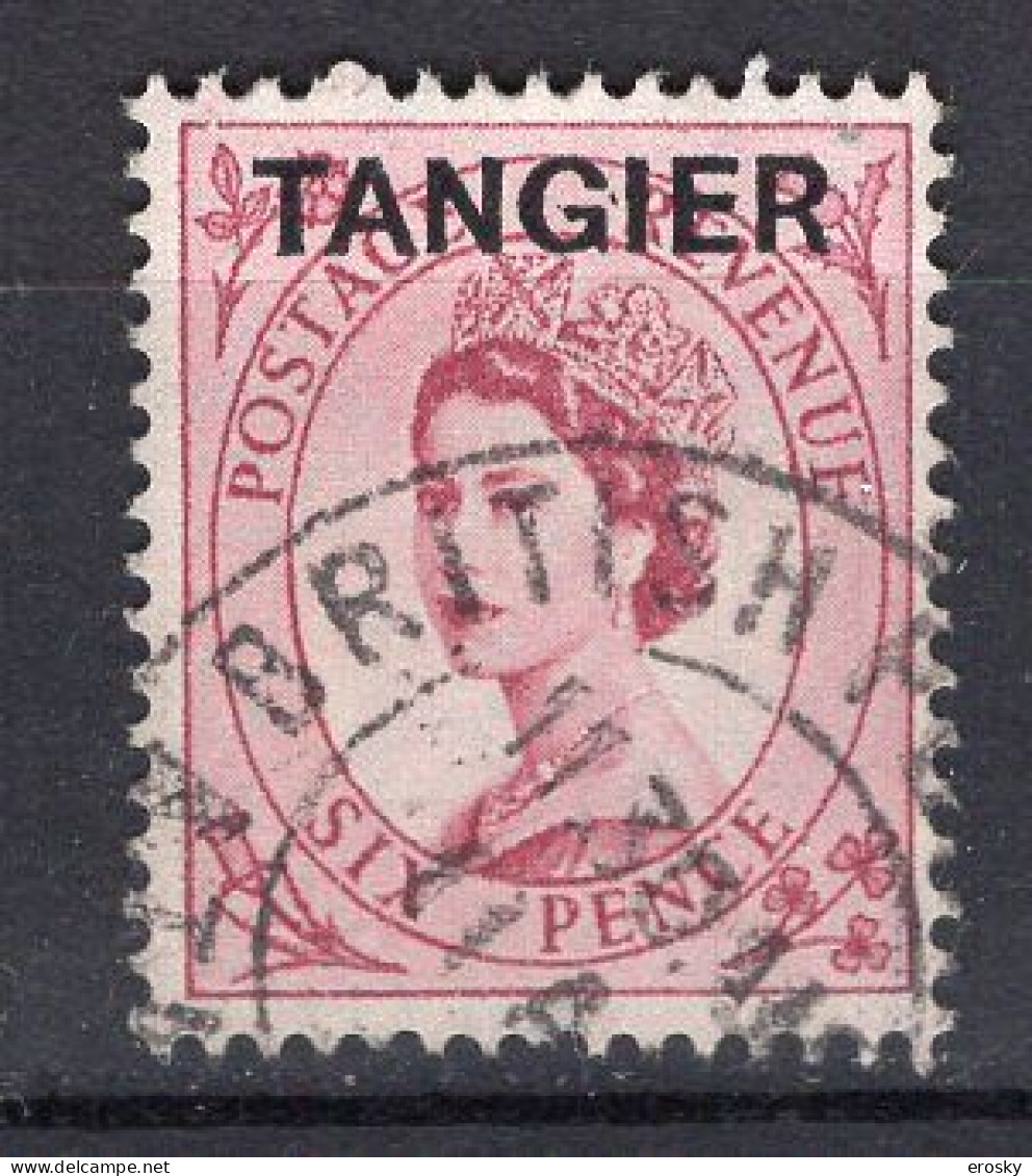 P3534 - BRITISH COLONIES MOROCCO III TANGIER Yv N°63 - Levant Britannique