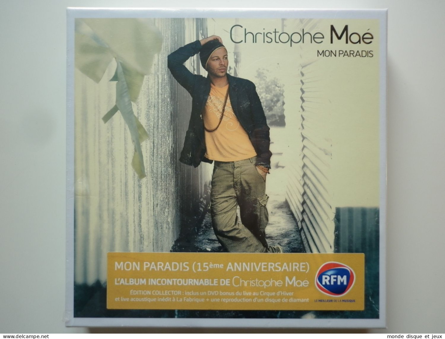 Christophe Maé Coffret Collector 1 Cd Album+ 1 Dvd  + 1 Disque Diamant Mon Paradis - Other - French Music