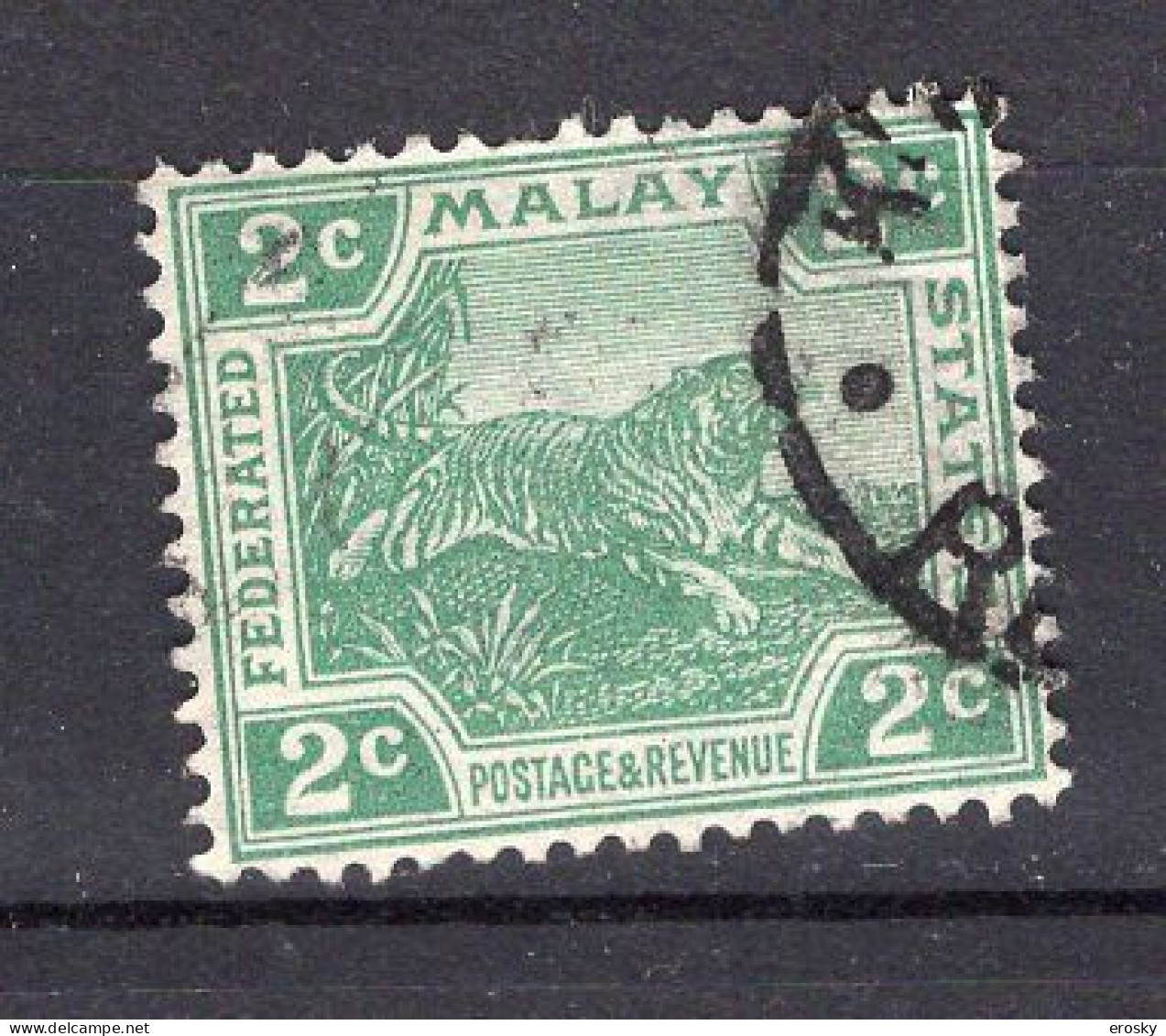 P3574 - BRITISH COLONIES MALAYSIA FED. STATES Yv N°53 - Federated Malay States