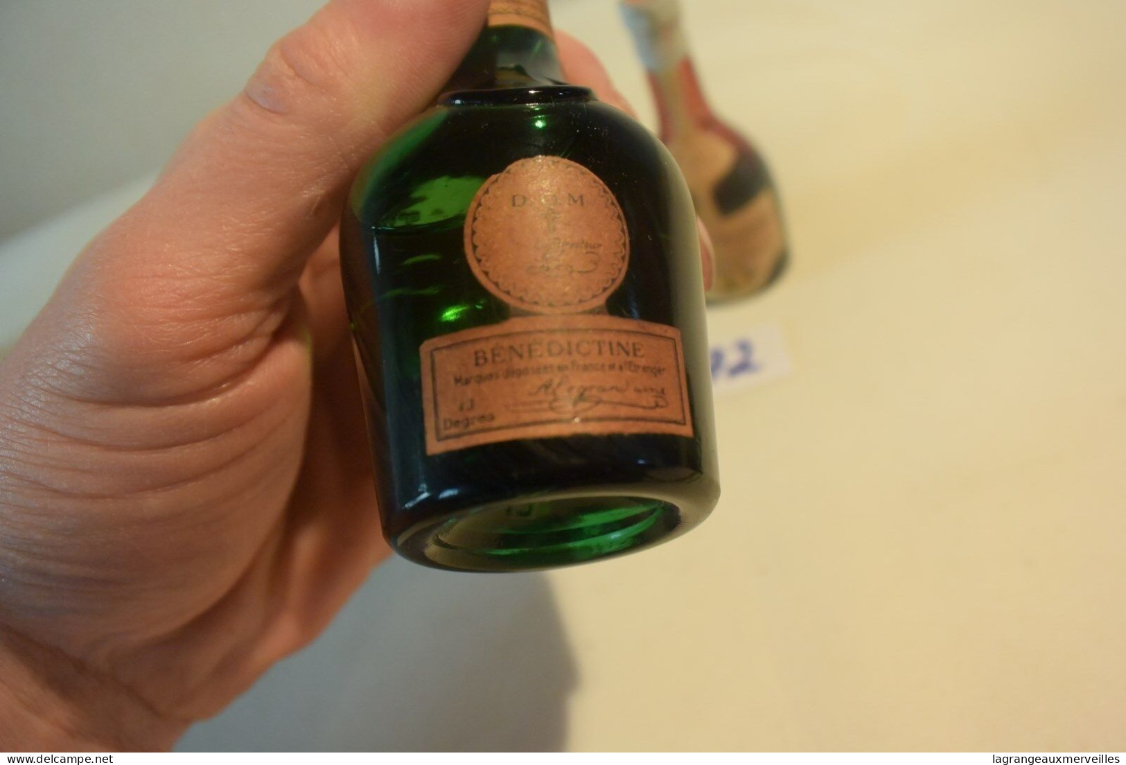 C72 Mini Bouteille De Collection Brandy Mandarine Alcool - Other & Unclassified