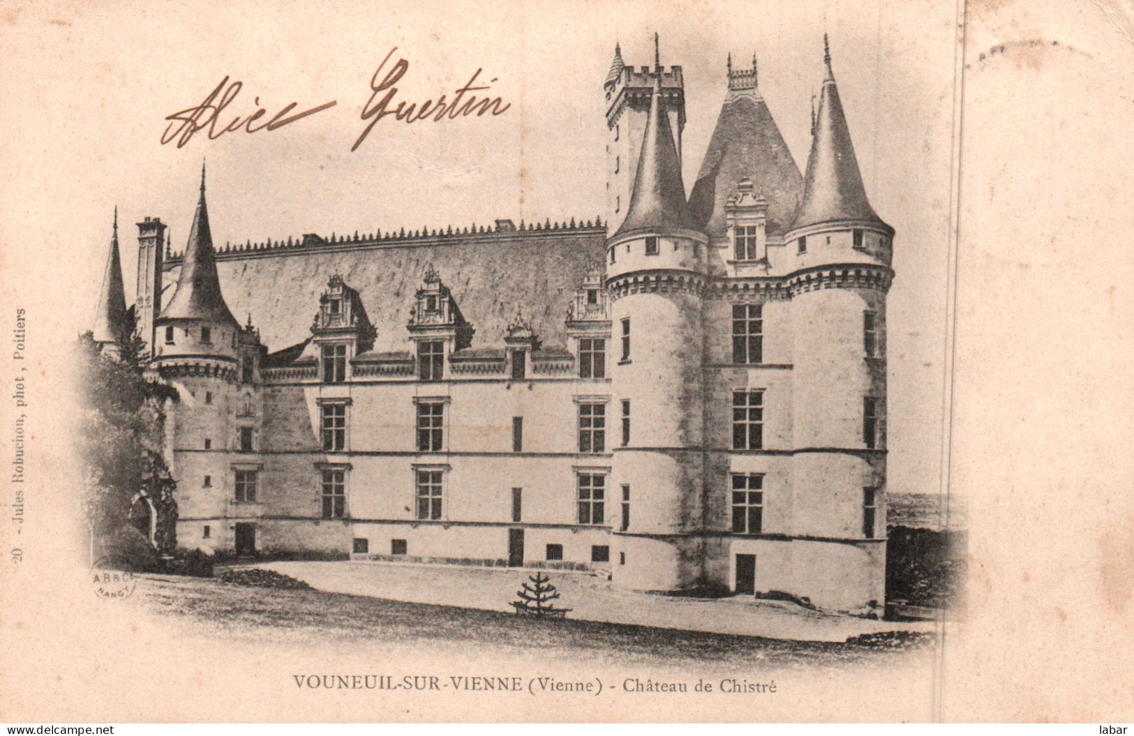 CPA 86 Vouneuil Sur Vienne Chateau De Chistré - Vouneuil Sur Vienne