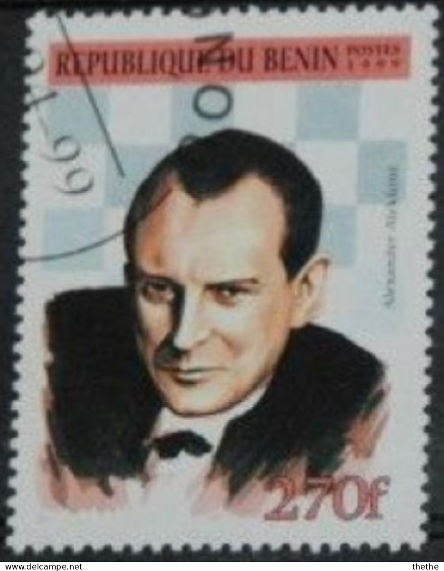 BENIN - Joueurs D'échecs : Alexander Alekhine (1892-1946) - Scacchi