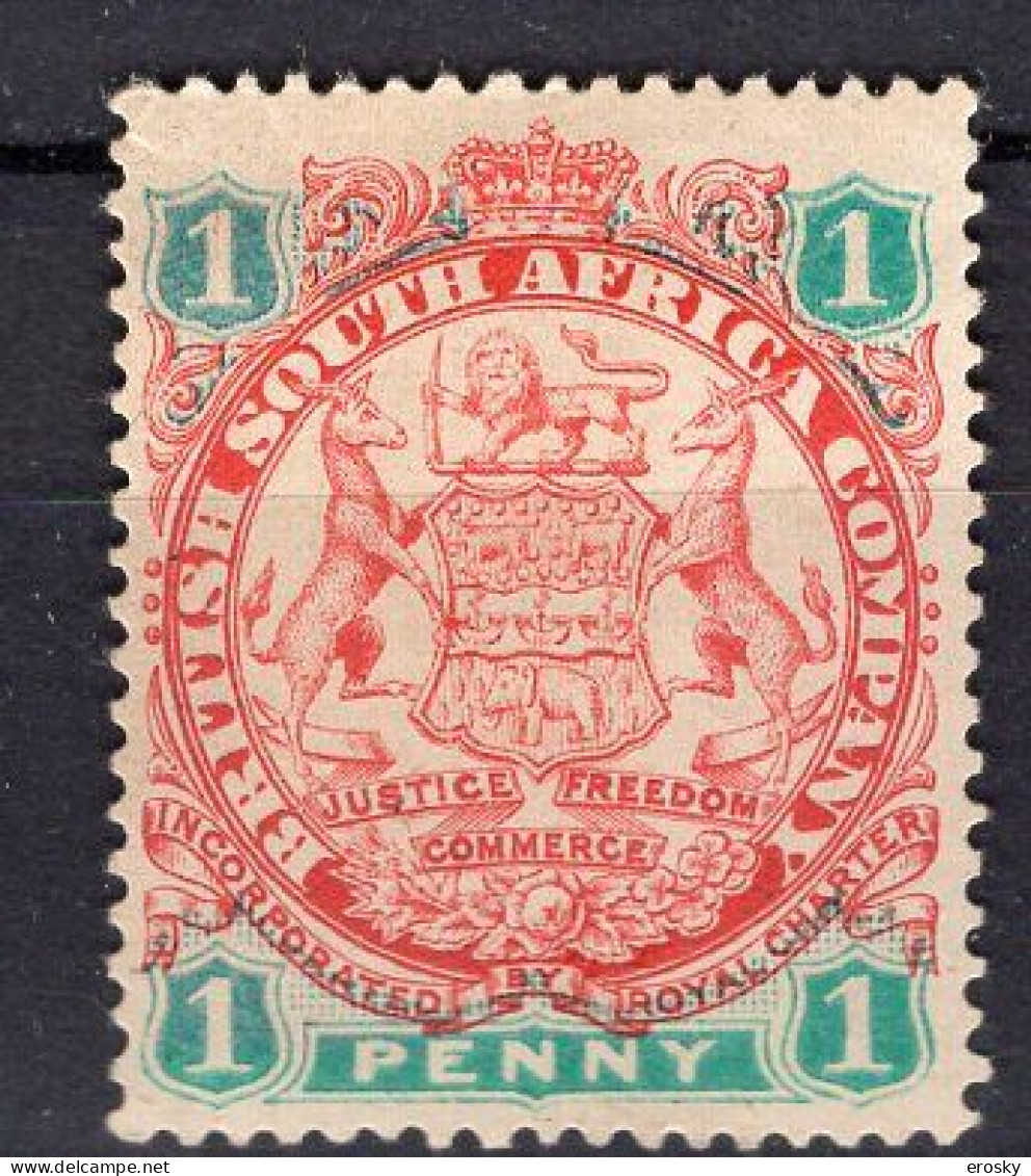 P3926 - BRITISH COLONIES British South Africa Company Yv N°29 (*) - Southern Rhodesia (...-1964)