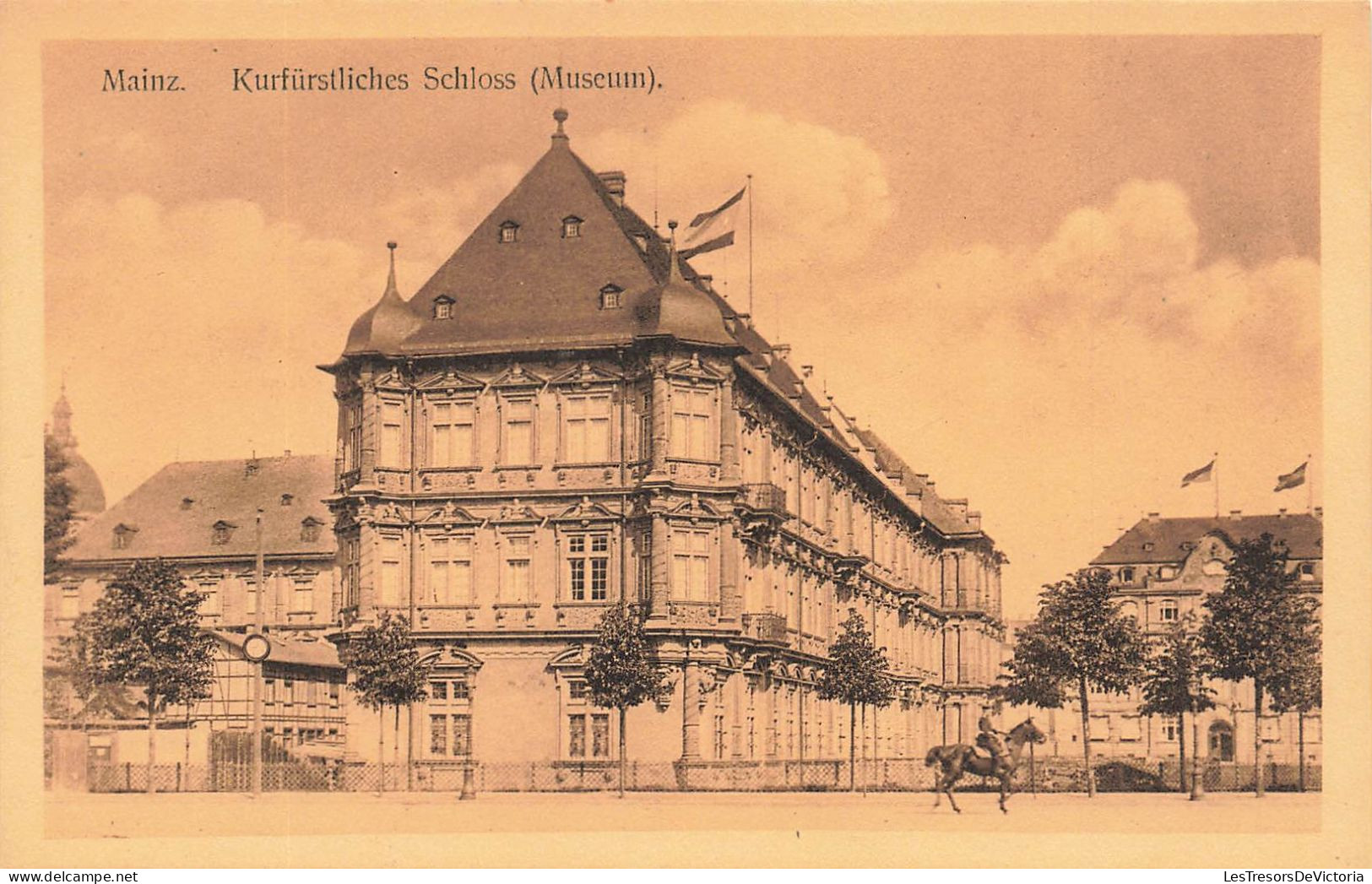 ALLEMAGNE - Mainz - Kurfürstliches Schloss (Museum) - Vue Générale Du Palais - Carte Postale Ancienne - Mainz