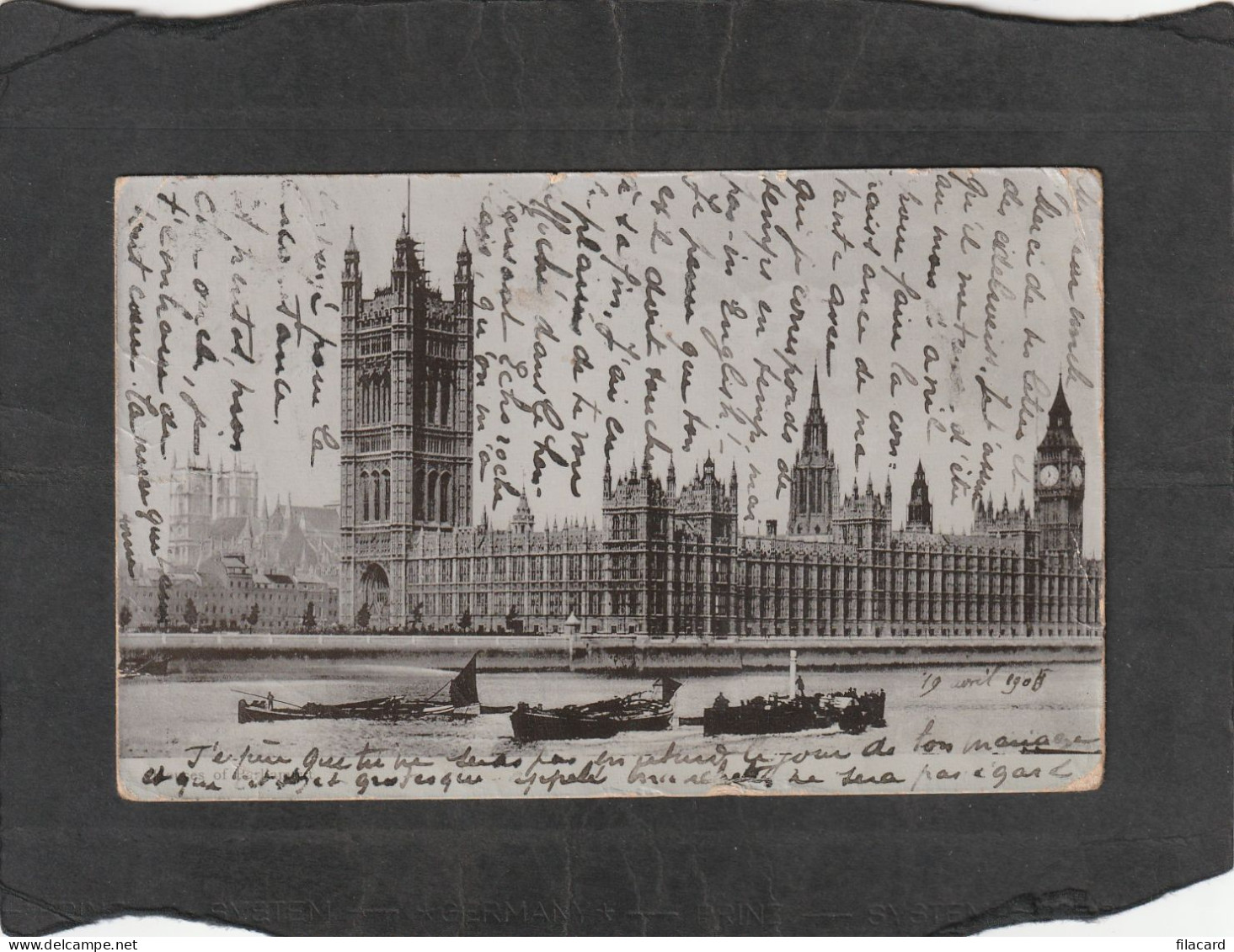 127766           Regno   Unito,     Houses  Of  Parliament,   London,   VGSB - Houses Of Parliament