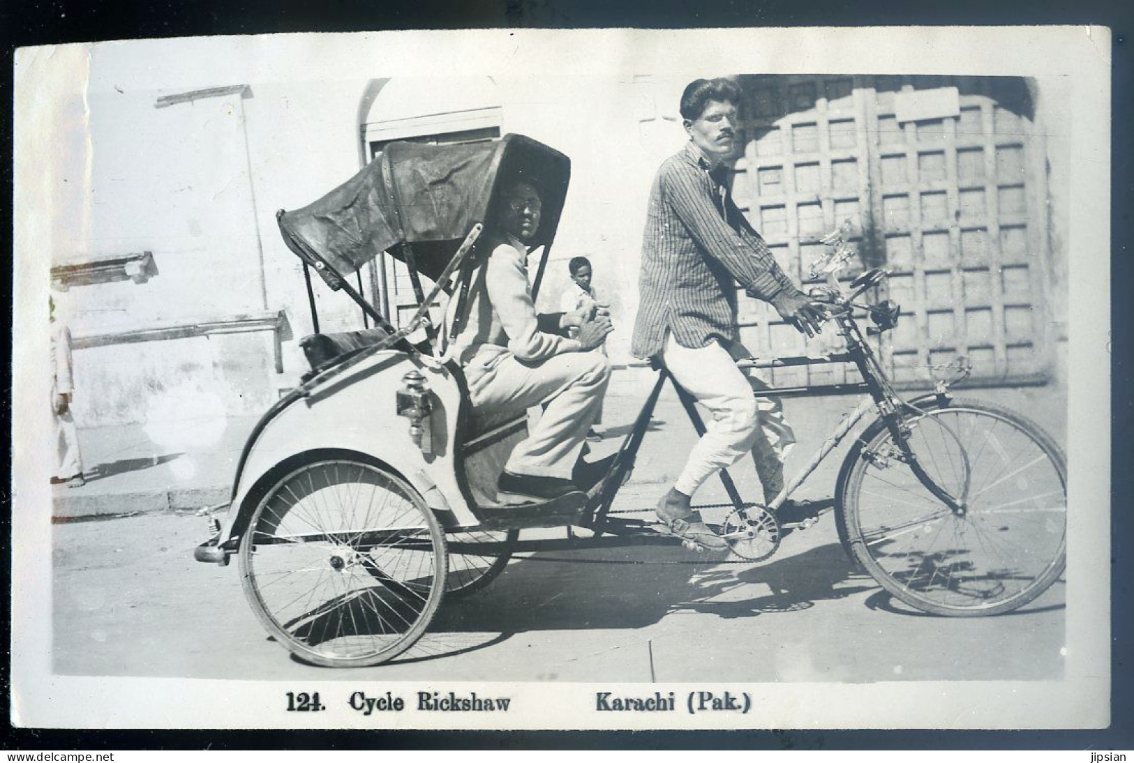 Cpa Du Pakistan Karachi -- Cycle - Rickshaw   STEP94 - Pakistán