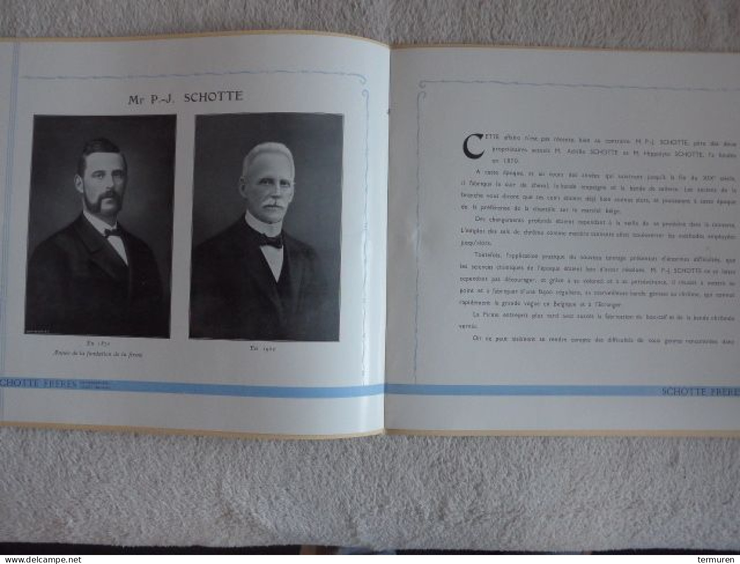 Erembodegem:Schotte -bedrijfsboekje 1935 In Het FR - Pubblicitari