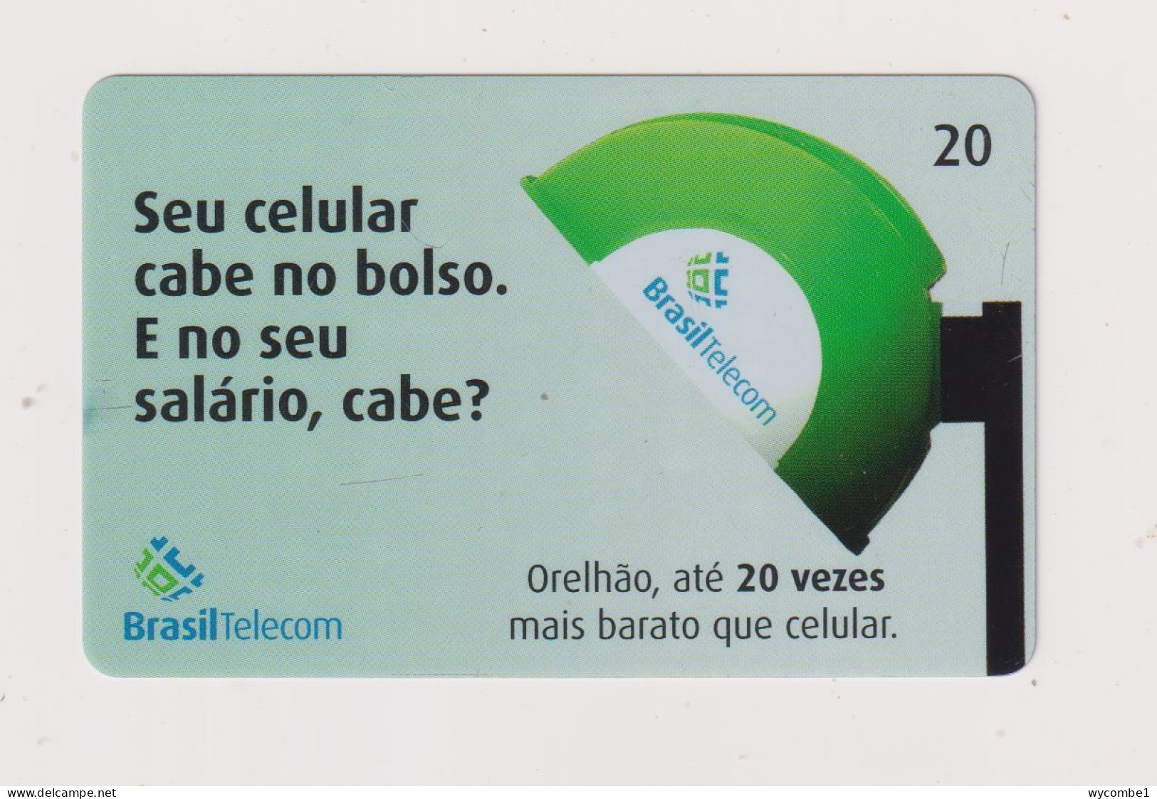 BRASIL -  Seu Celular Inductive  Phonecard - Brésil