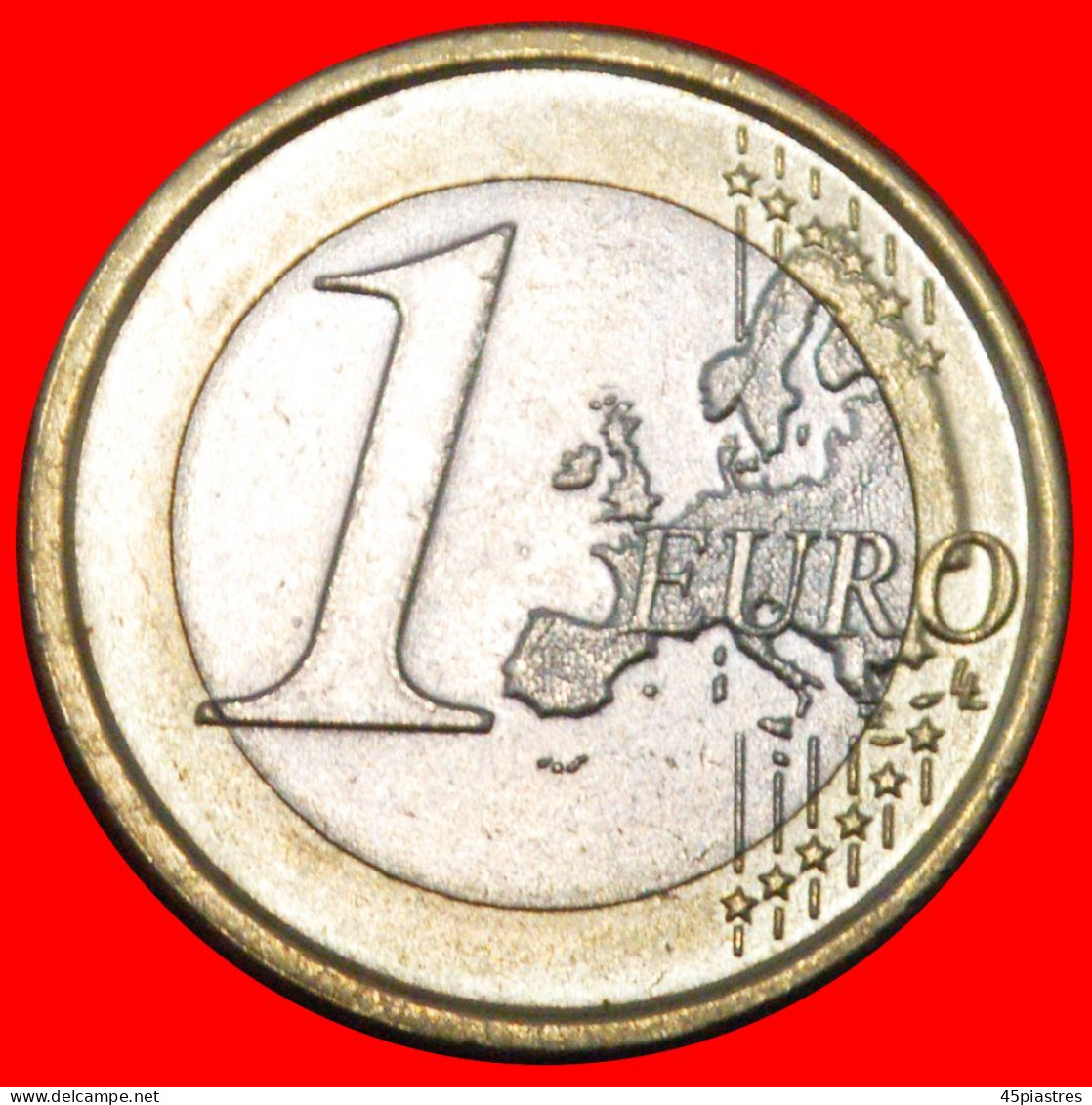 * NON-PHALLIC TYPE (2008-2023): ITALY  1 EURO 2011 MINT LUSTRE!  · LOW START ·  NO RESERVE! - Italia