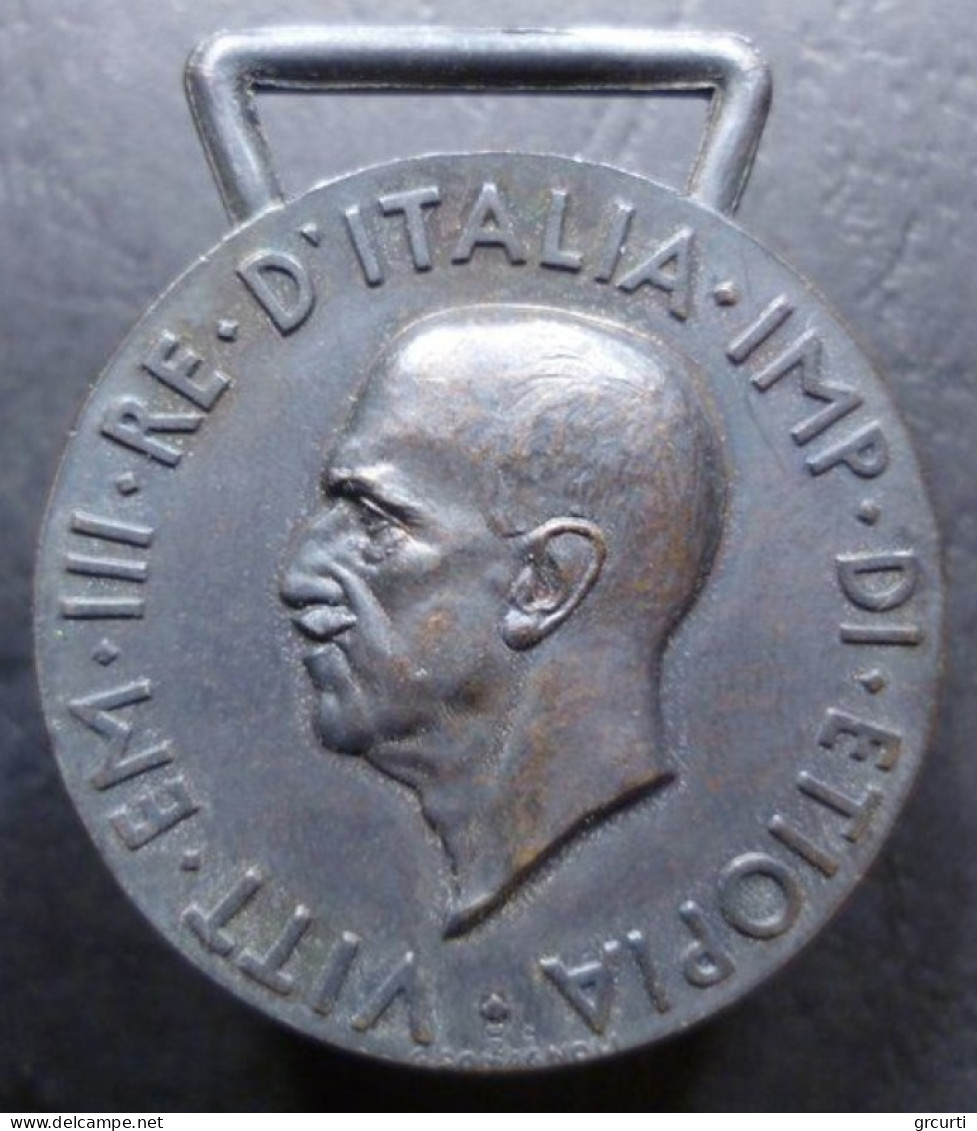 Medaglia Fondazione Impero - Molti Nemici Molto Onore - 1936 - Italia