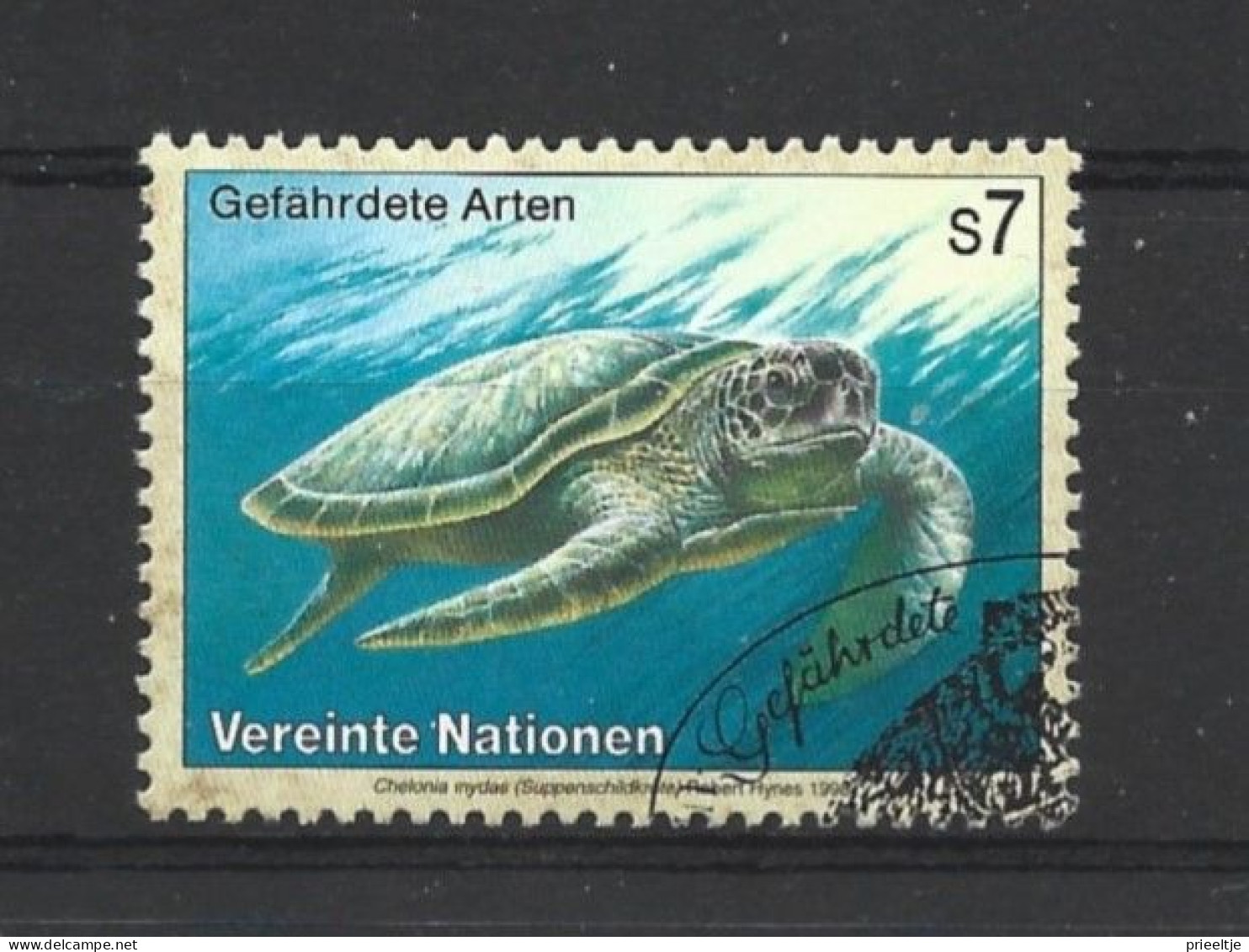 United Nations V. 1998 Turtle Y.T. 267 (0) - Used Stamps