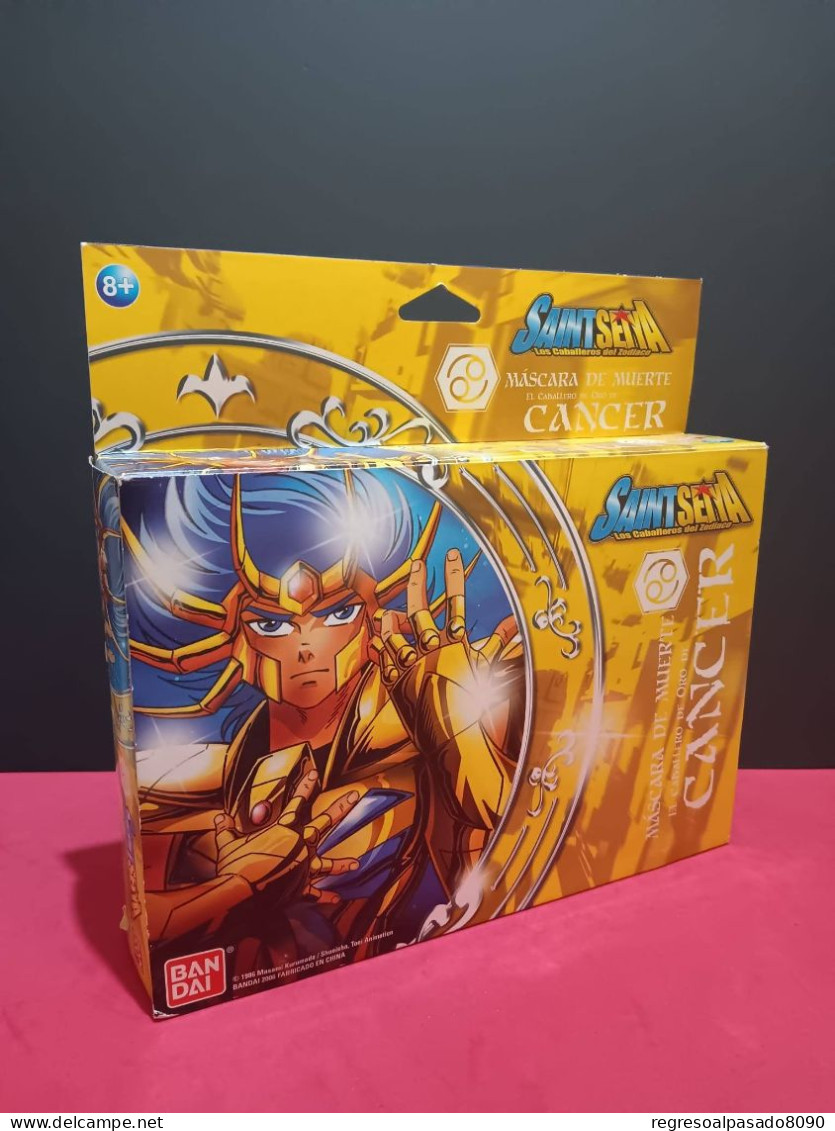 Figura Caballero De Oro Cancer Mascara De Muerte Caballeros Del Zodiaco Saint Seya Bandai - Autres & Non Classés