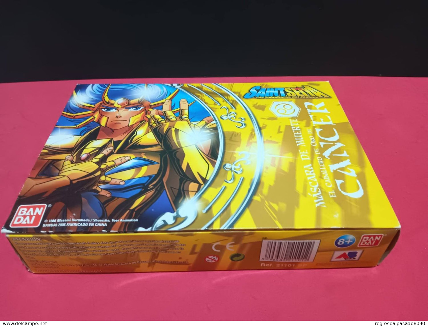 Figura Caballero De Oro Cancer Mascara De Muerte Caballeros Del Zodiaco Saint Seya Bandai - Sonstige & Ohne Zuordnung