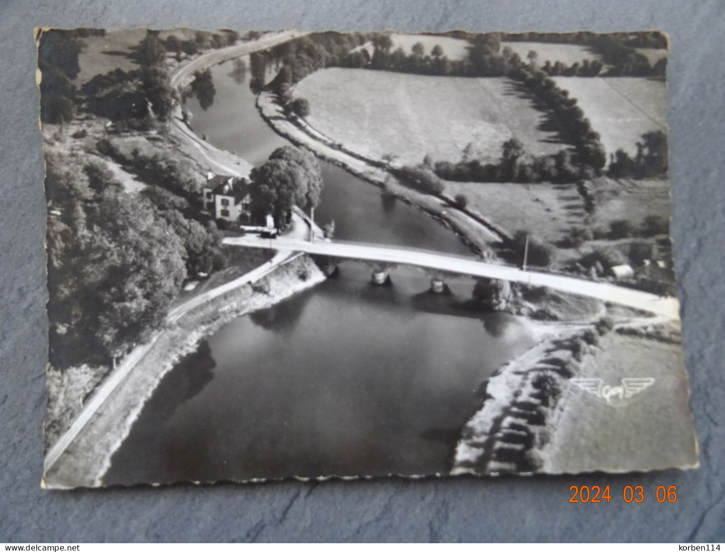 PONT POL TY GLAS A GAUCHE "  L'AUBERGE DU SAUMON  " - Châteauneuf-du-Faou