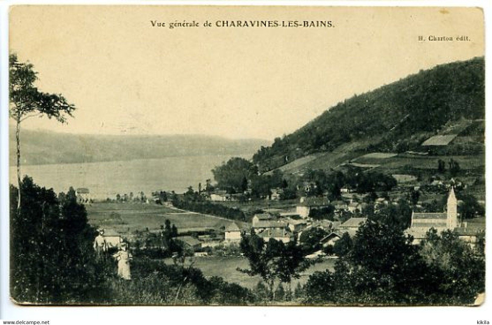 CPA 9 X 14  Isère Vue Générale De CHARAVINES-LES-BAINS - Charavines