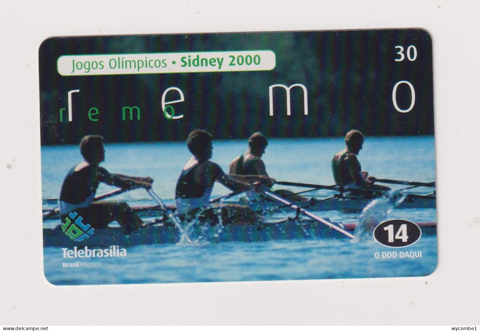 BRASIL -  Olympic Rowing Inductive  Phonecard - Brazil