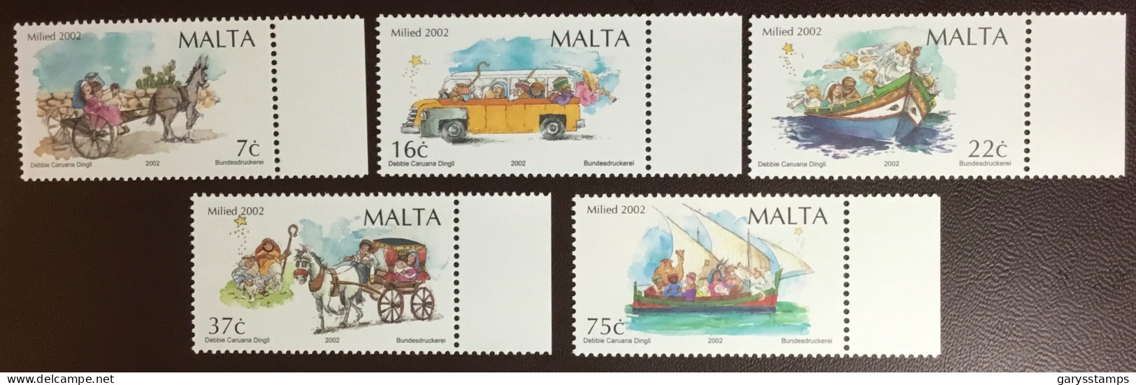 Malta 2002 Christmas MNH - Malta