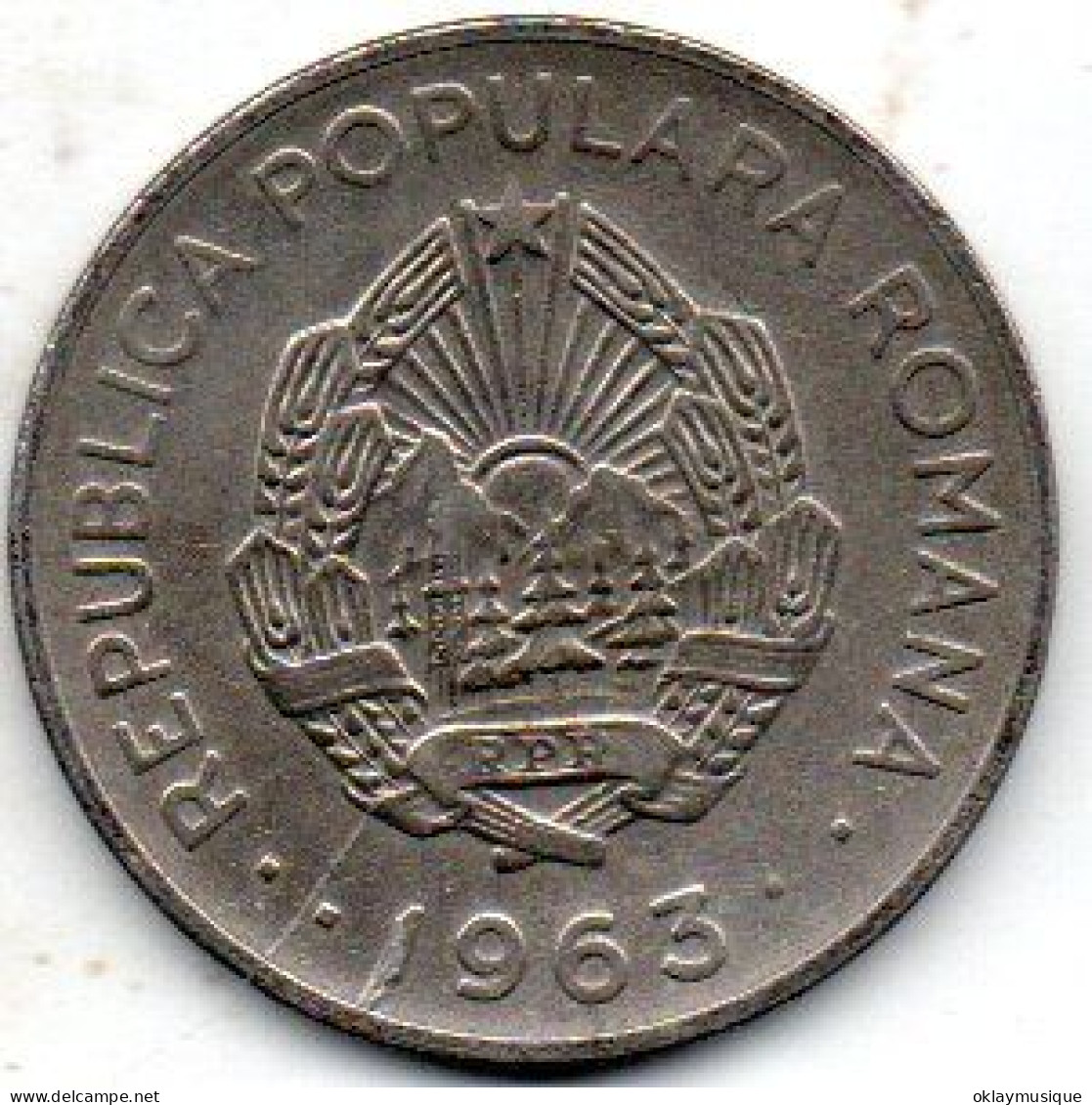 1 Leu 1963 - Roumanie