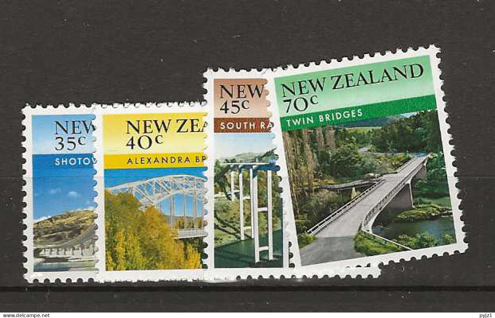 1985 MNH New Zealand Mi 933-36 Postfris** - Unused Stamps