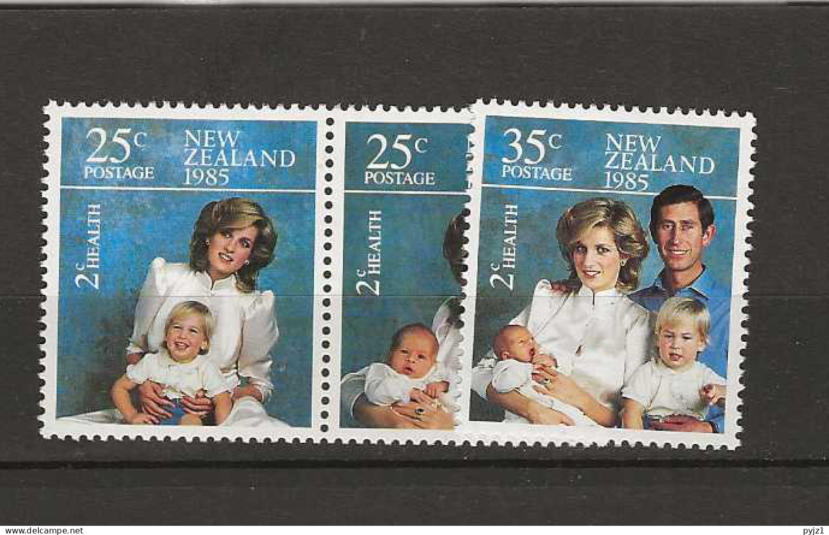 1985 MNH New Zealand Mi 939-41 Postfris** - Nuevos