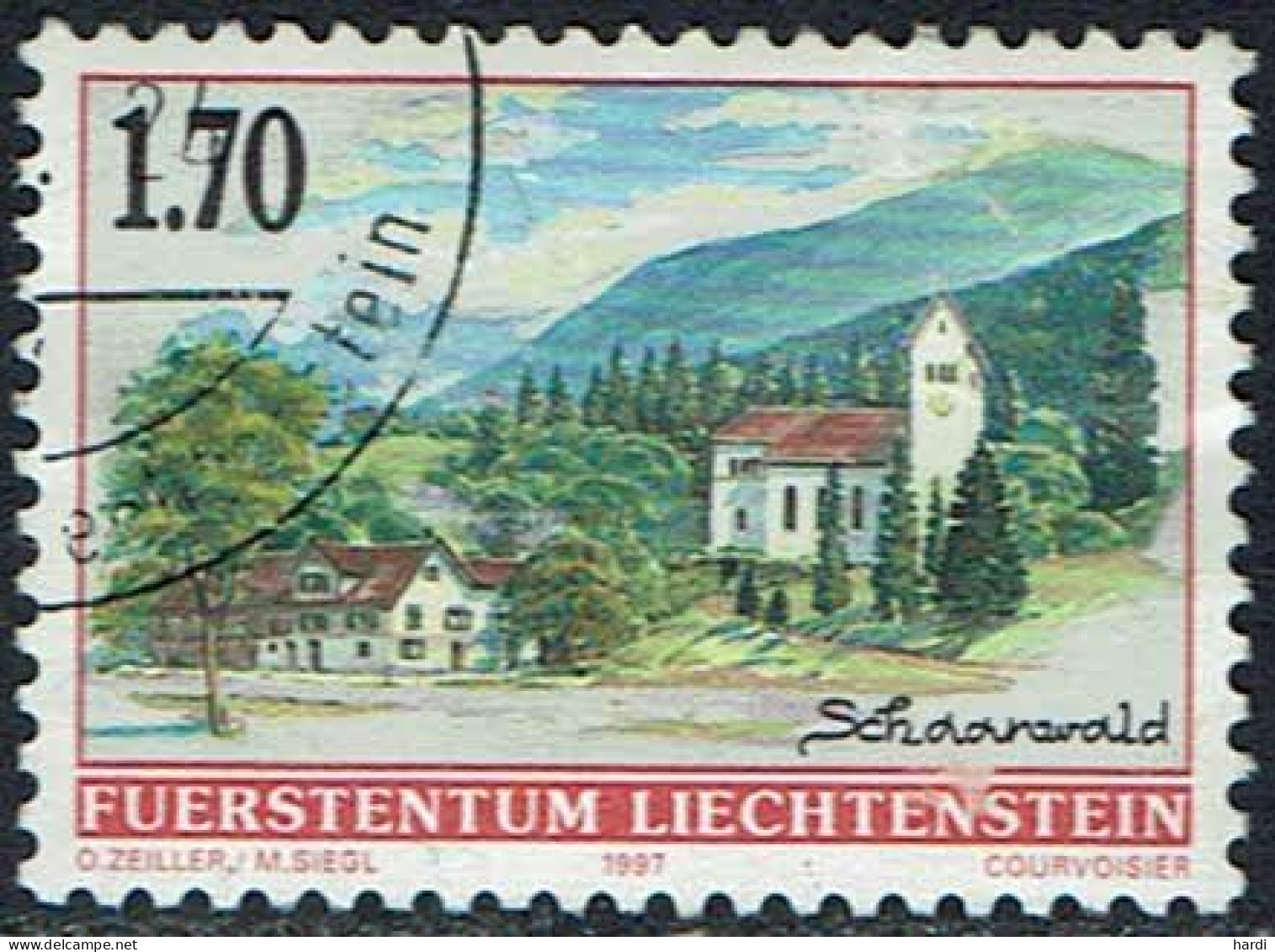Liechtenstein 1997, MiNr.: 1150, Gestempelt - Usati