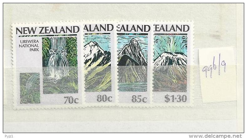 1987 MNH New Zealand Mi 996-99, Postfris** - Neufs