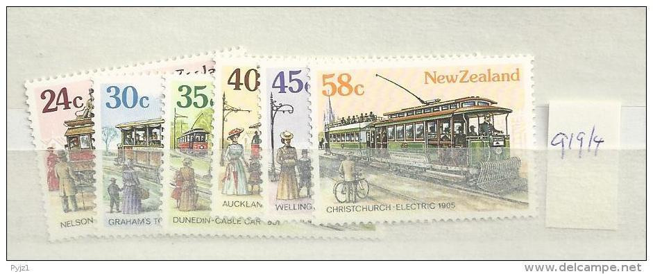 1985 MNH New Zealand Mi 919-24, Postfris** - Neufs