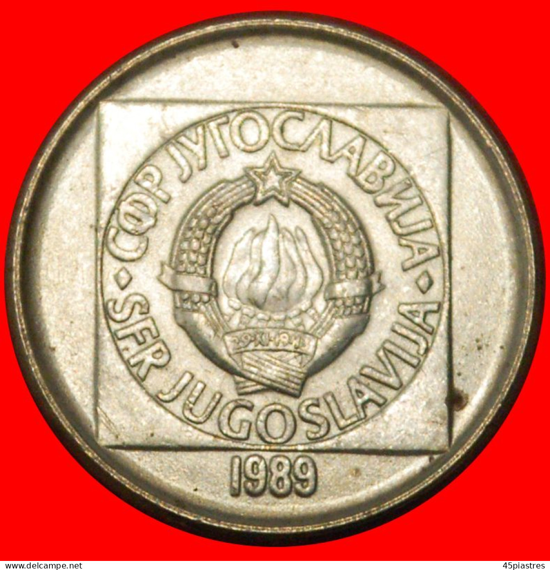 * COMMUNIST STAR (1988-1989): YUGOSLAVIA  20 DINARS 1989 REDUCED TYPE MINT LUSTRE! · LOW START ·  NO RESERVE! - Joegoslavië