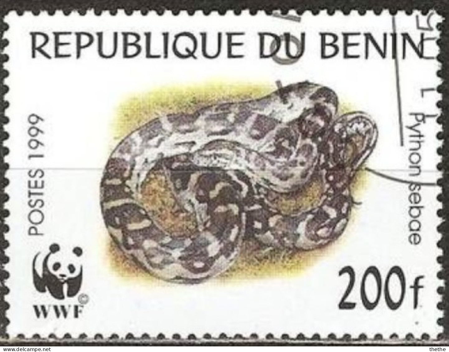 BENIN - Phyton Des Rochers Africains (Python Sebae) - Schlangen