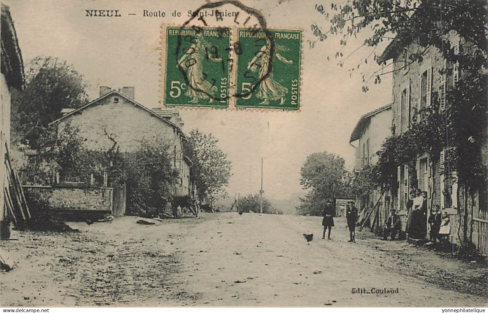 87 - HAUTE-VIENNE - NIEUL - Route De Saint-Junien - 10399 - Nieul