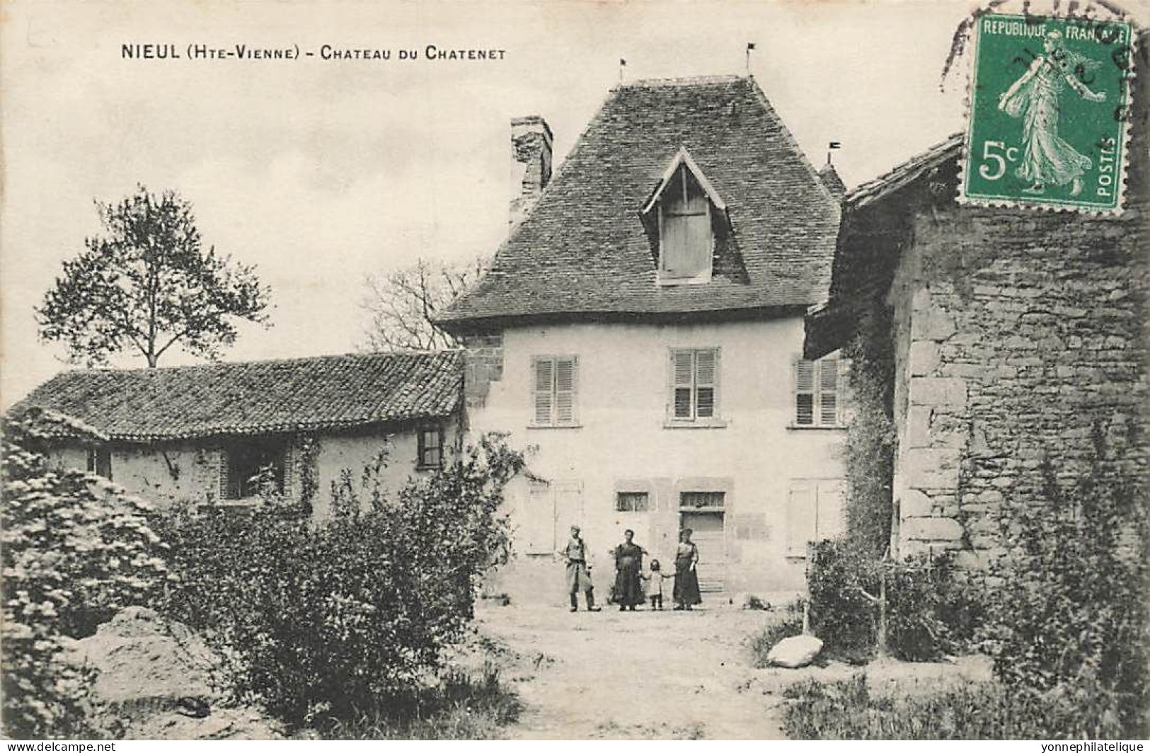 87 - HAUTE-VIENNE - NIEUL - Château Du Chatenet - 10400 - Nieul