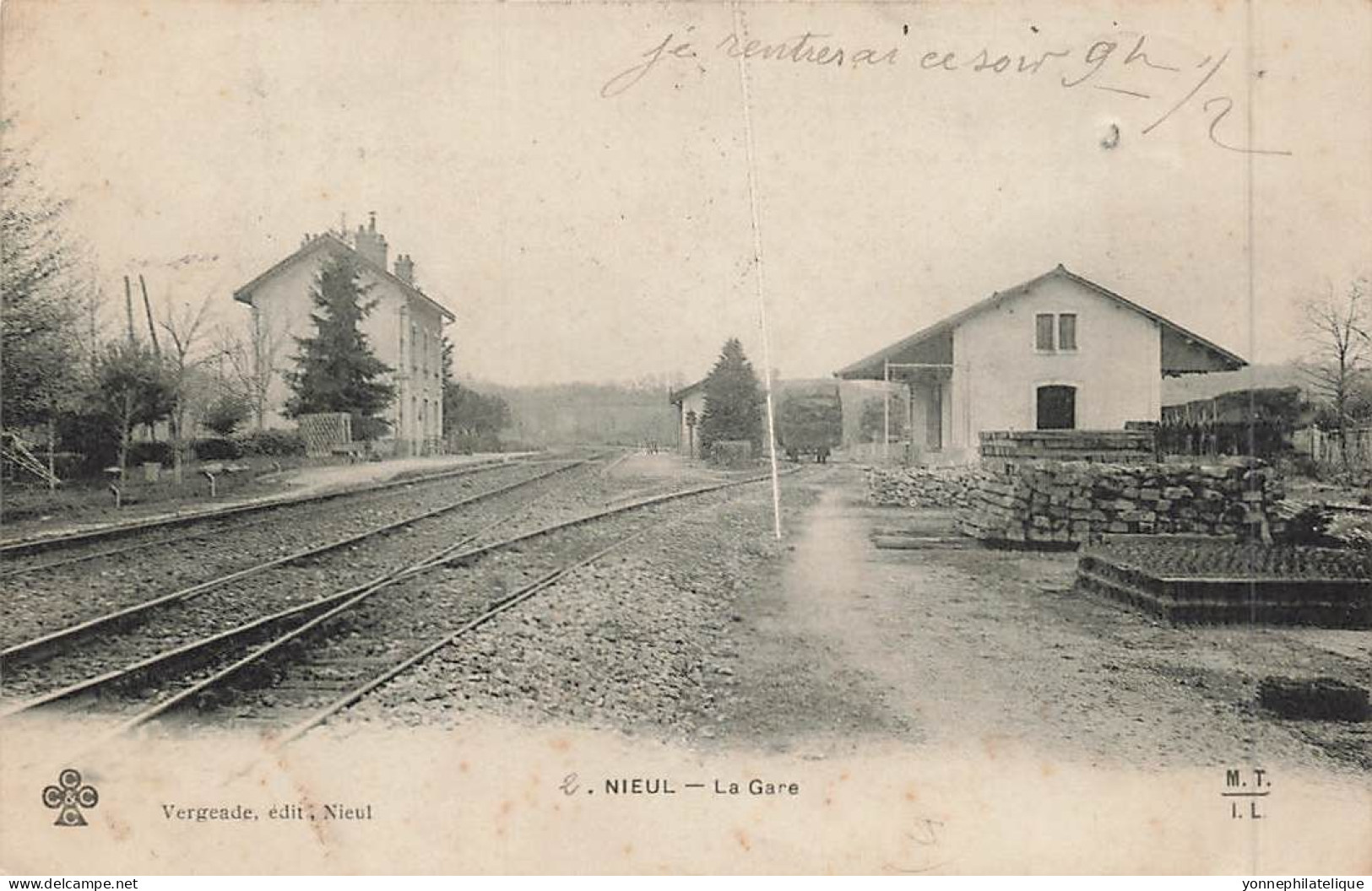 87 - HAUTE-VIENNE - NIEUL - La Gare - 10401 - Nieul