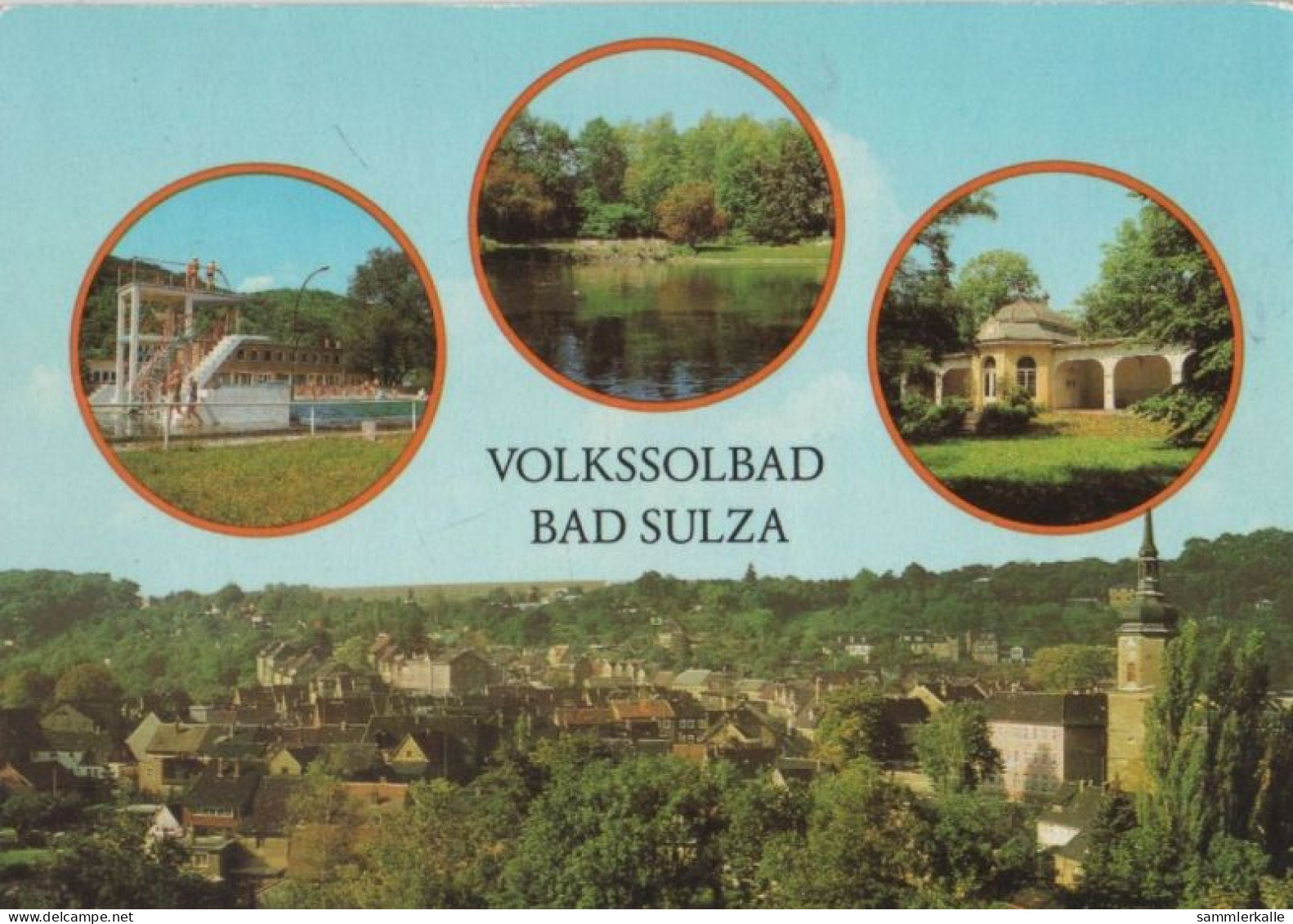 37149 - Bad Sulza - U,a, Teilansicht - 1988 - Bad Sulza