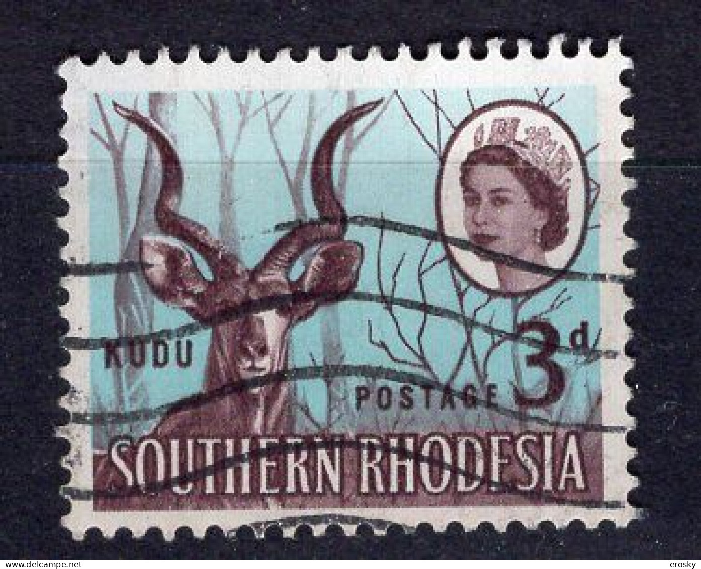 P3933 - BRITISH COLONIES SOUTH RHODESIA Yv N°96 - Southern Rhodesia (...-1964)