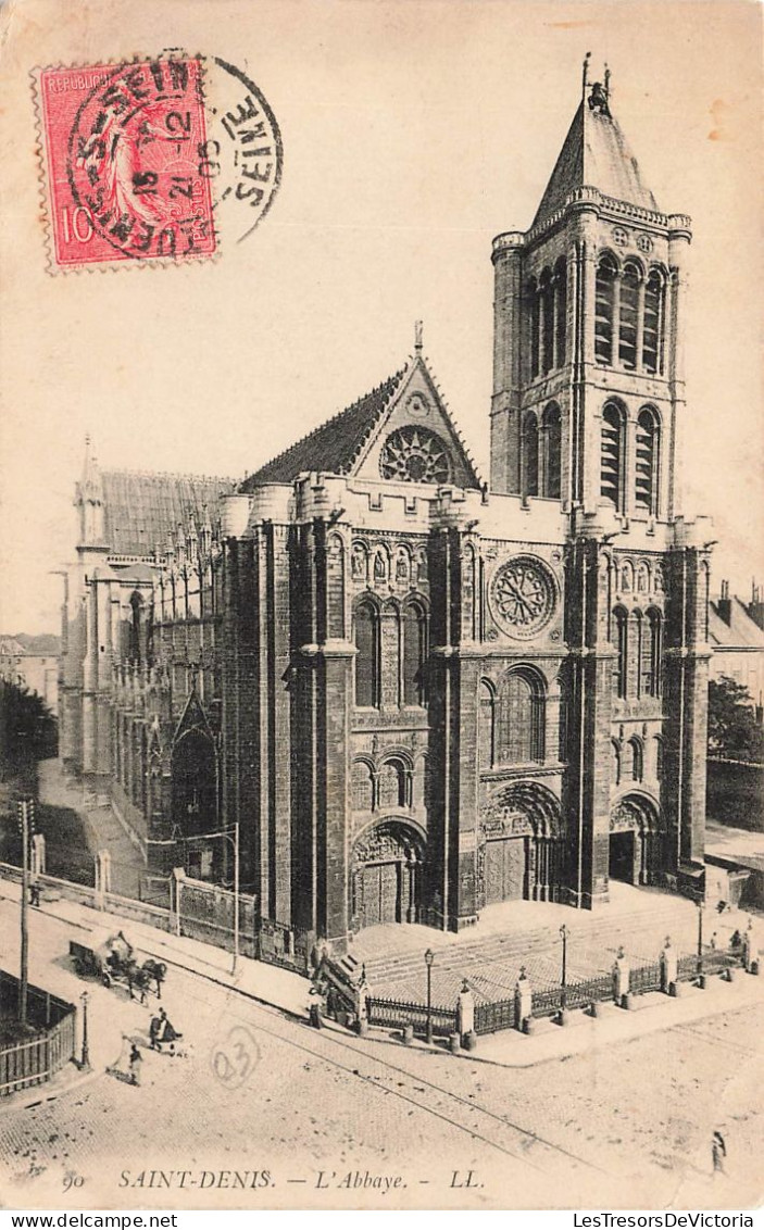 FRANCE - Saint Denis - L'Abbaye - Carte Postale Ancienne - Saint Denis
