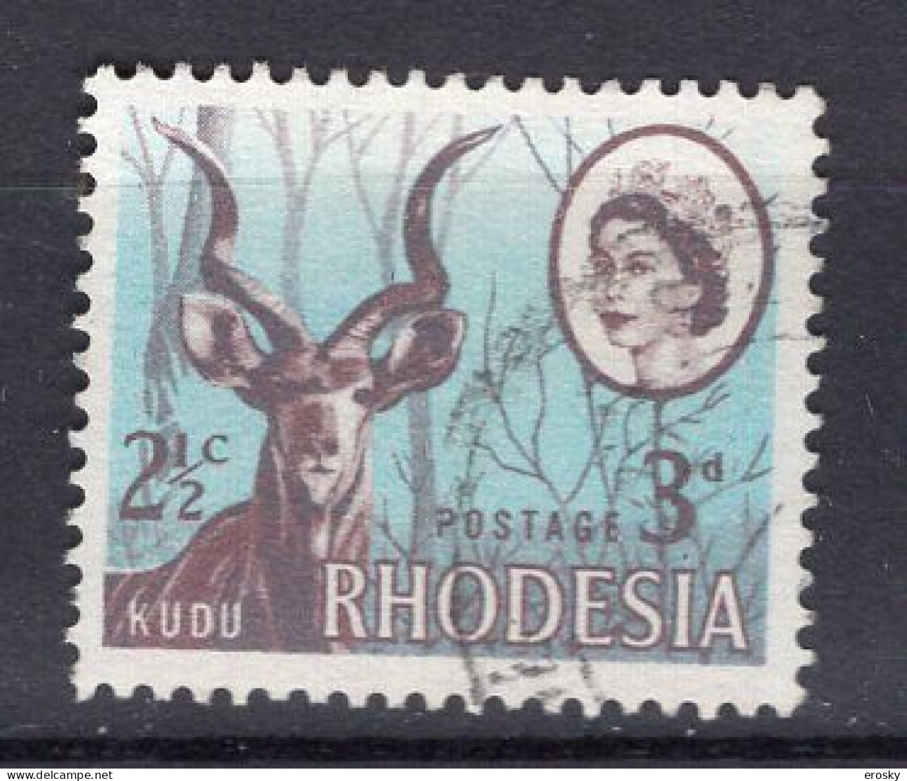 P3938 - BRITISH COLONIES RHODESIA Yv N°152 - Rhodésie (1964-1980)