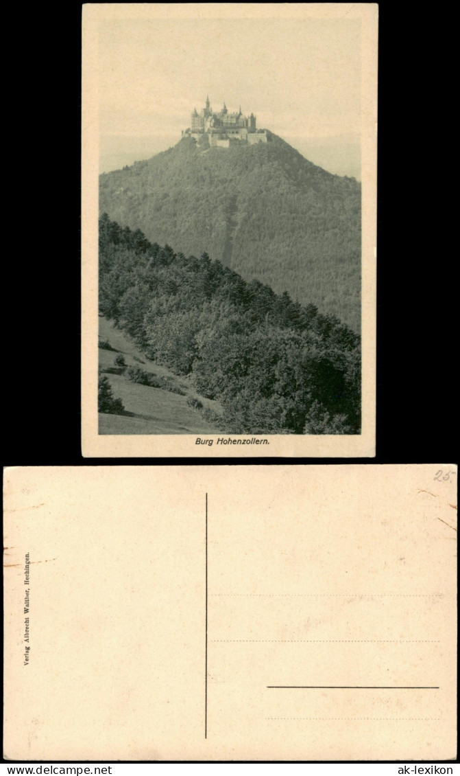 Ansichtskarte Hechingen Burg Hohenzollern 1913 - Hechingen