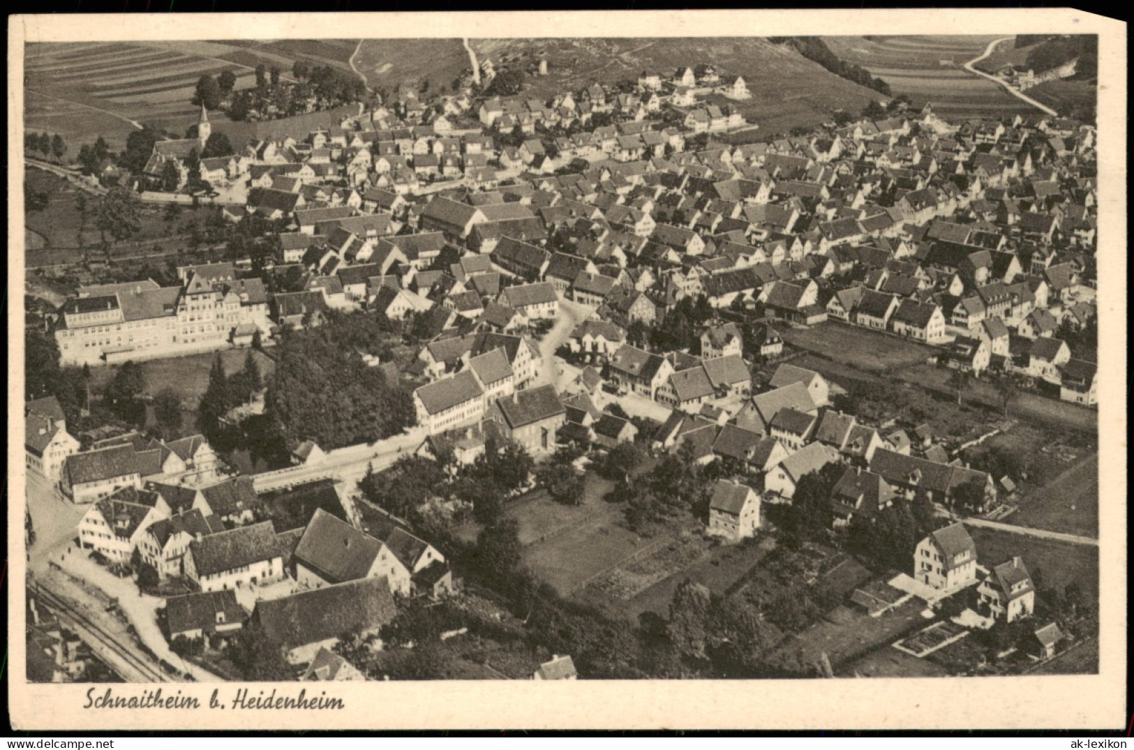 Schnaitheim-Heidenheim An Der Brenz Luftbild - Fliegeraufnahme 1929 - Heidenheim