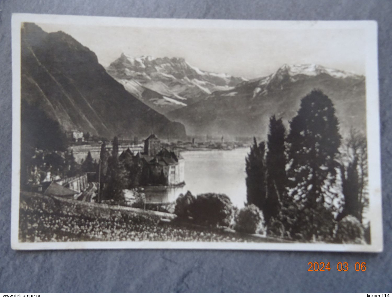 CHATEAU DE CHILLON ET DENTS DU MIDI - Veytaux