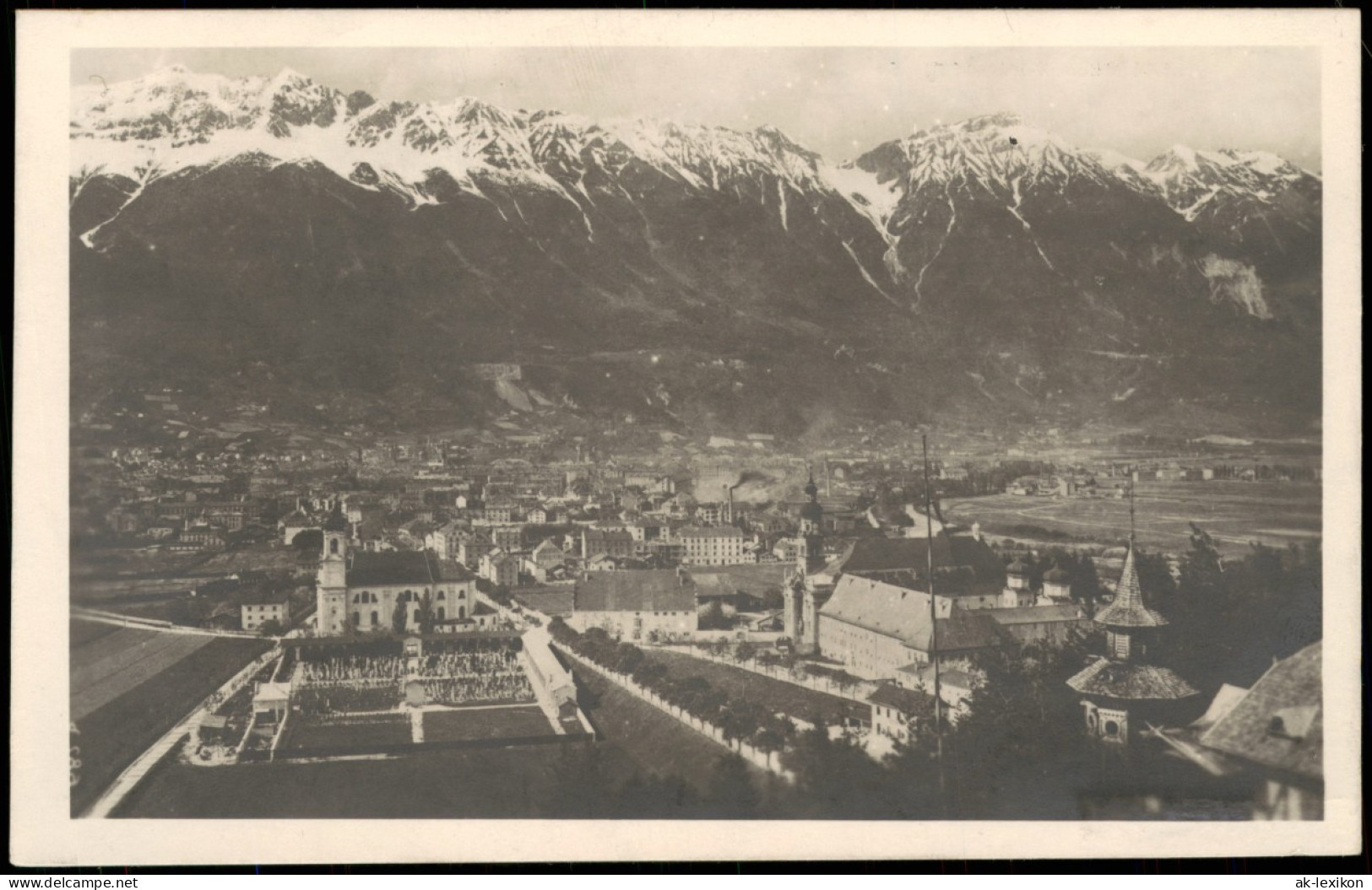 Ansichtskarte Innsbruck Stadt Vom Berg Isel 1926 - Innsbruck