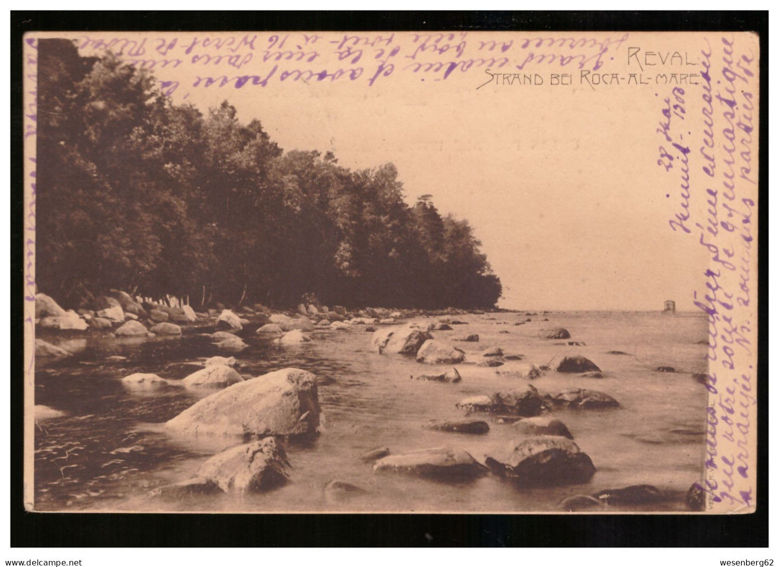 Reval/ Tallinn Strand Bei Roca- AL- Mare 1903 - Estonia