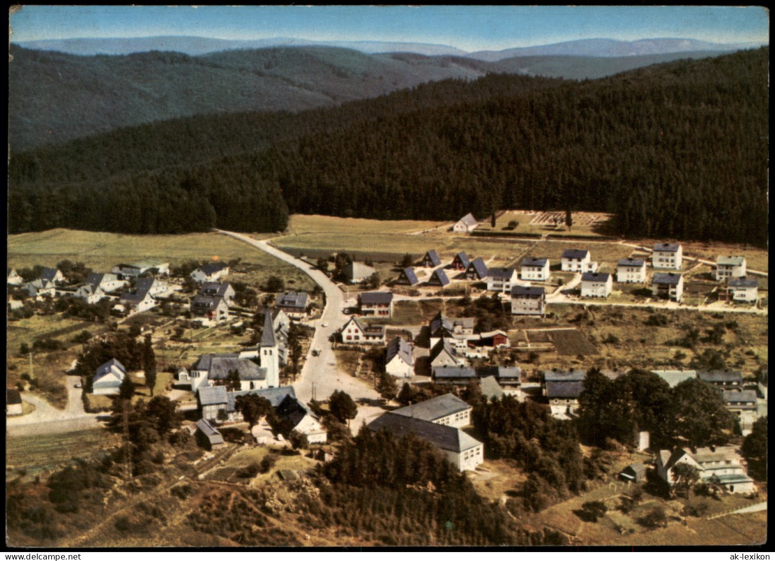 Ansichtskarte Sankt Andreasberg-Braunlage Luftbild 1976 - St. Andreasberg