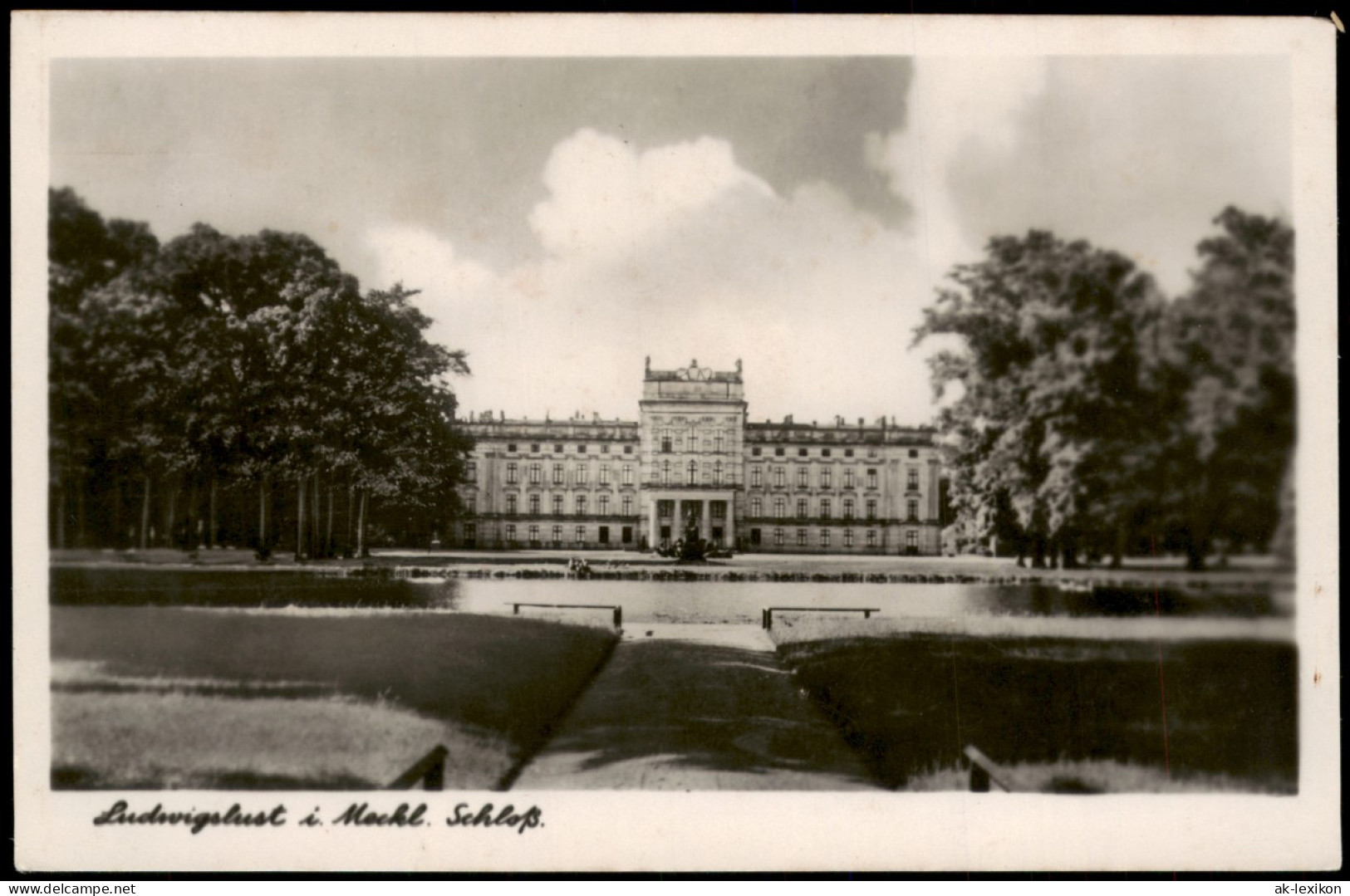 Ansichtskarte Ludwigslust Schloss (Castle Buildung) 1950 - Ludwigslust