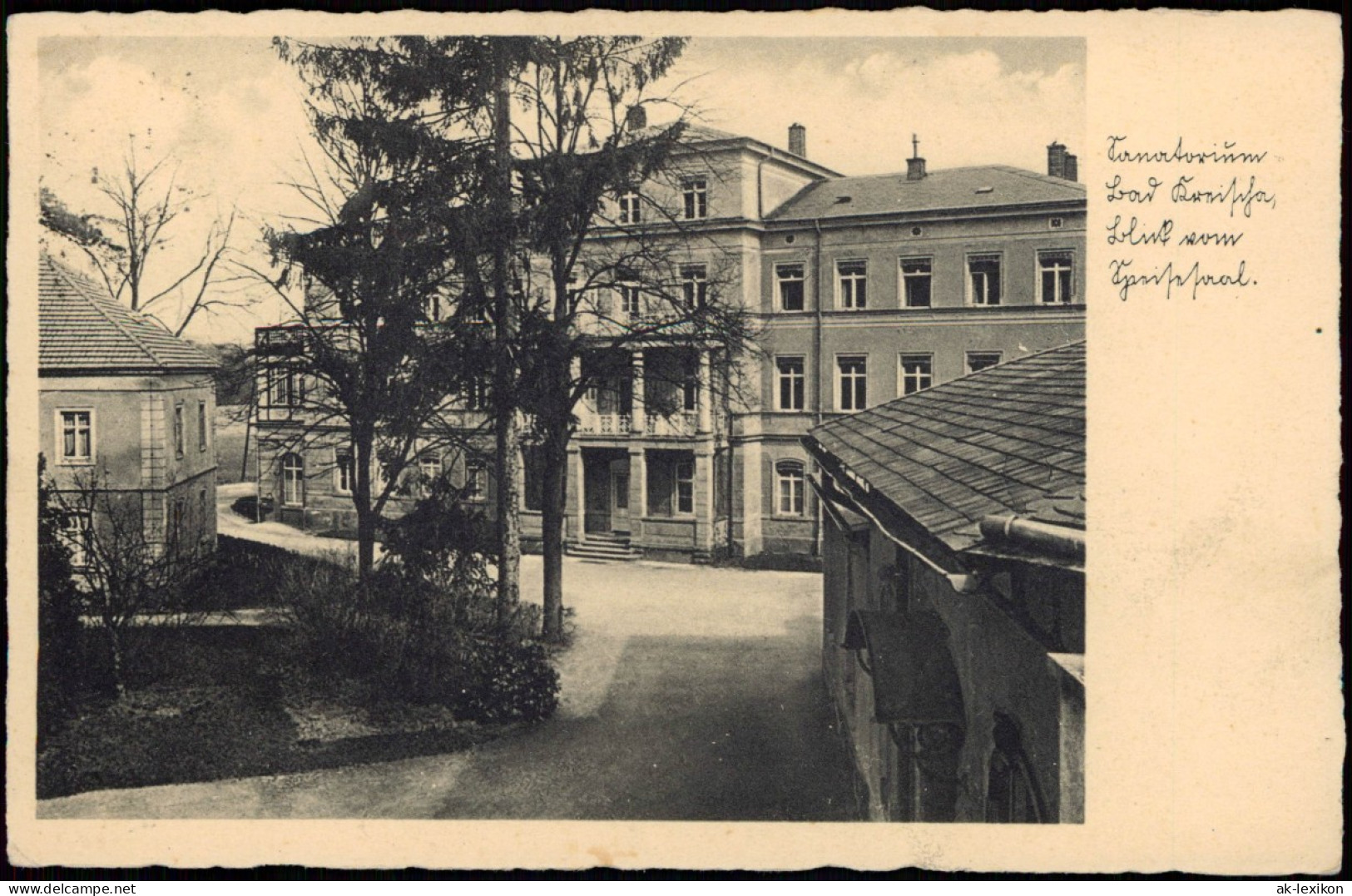Ansichtskarte Kreischa Stadtpartie - Kreischa 1938 - Kreischa